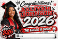 Custom Graduation Banner –  Horizontal - Signature Section